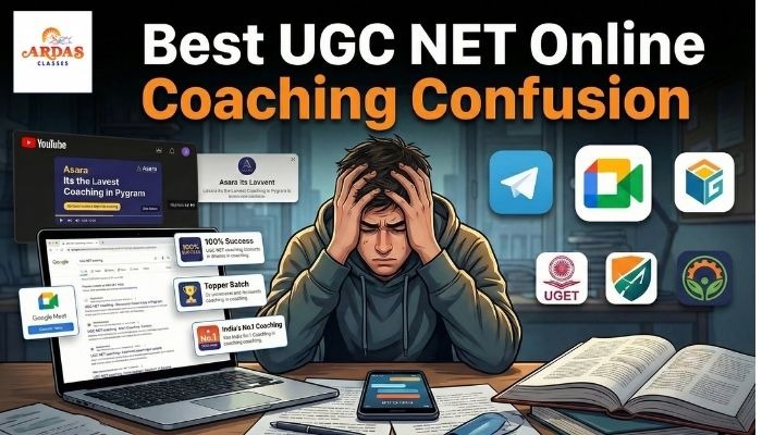 How to Choose Best UGC NET Online Coaching in India
