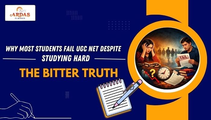 Why Most Students Fail UGC NET Despite Studying Hard