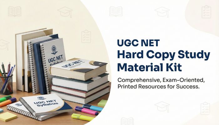 UGC NET Hard Copy Study Material Kit