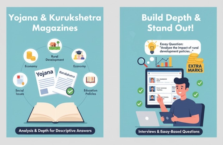 Yojana & Kurukshetra Magazines